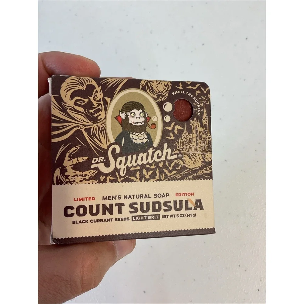 Lot of 2 Dr. Squatch Pumpkin and‎ Sudsula Soap 5oz NEW Limited Halloween Fall